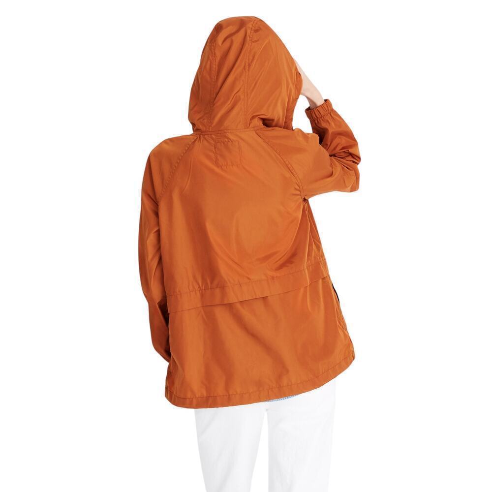 Madewell Raincheck Packable Raincoat in Warm Nutmeg AI147 size XXS - Picture 2 of 8